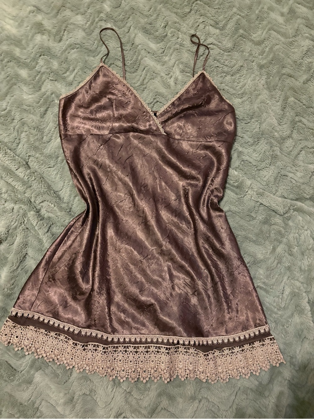 Simon Chang brown dress